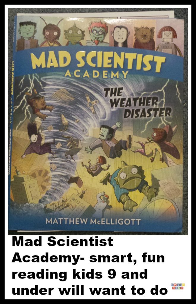 Mad scientist academy, the weather disaster, matthew mcelligott, weather, even aliens need snacks, even aliens need haircuts. 