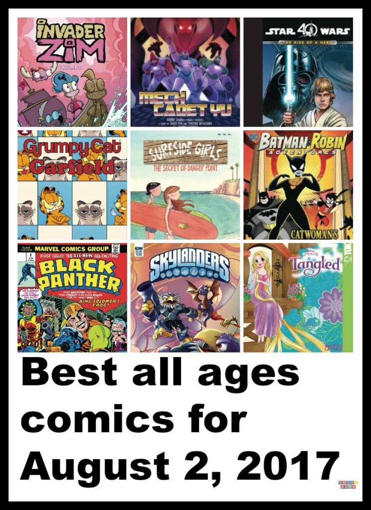 Surfside Girls, kim dwinell, mech cadet yu, pacific rim, greg pak, best all ages comics, comic books, Capstone, young readers, adventure time, regular show, adventure time regular show mini series