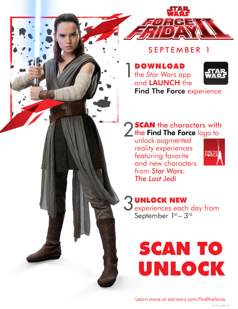 Force Friday II, star wars, Disney store, star wars the last jedi, photos, video