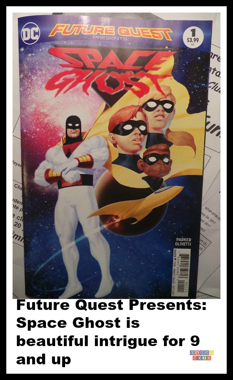  Future Quest Presents: Space Ghost is beautiful intrigue for 9 and up