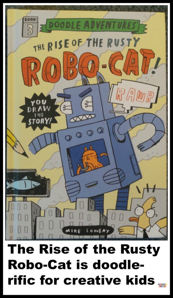 Cover from The Rise of The Rusty Robo Cat  by Mike Lowery