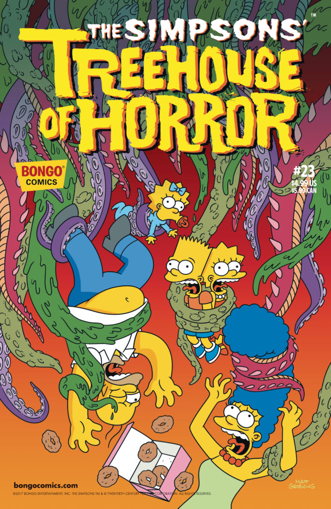 the simpsons, treehouse of horror