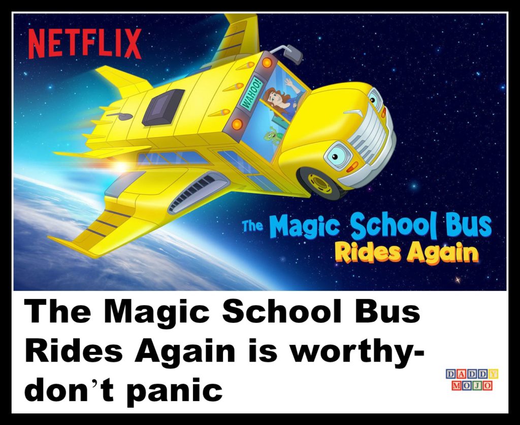 Netflix, stream team, magic school bus, the magic school bus rides again, STEM, Ms. Frizzles 