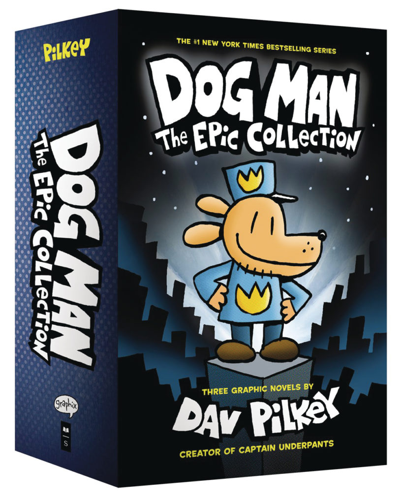 All ages comics for November 1, dog man, dog man collection