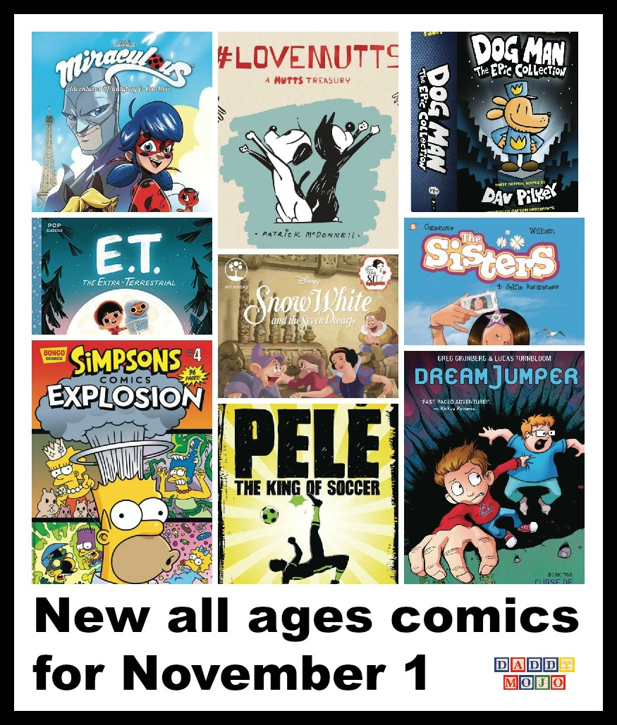 New all ages comics for November 1