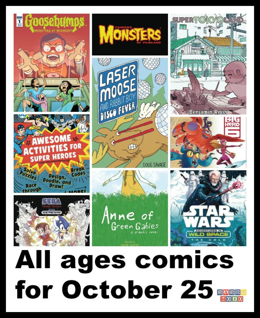 All ages comics for October 25 post