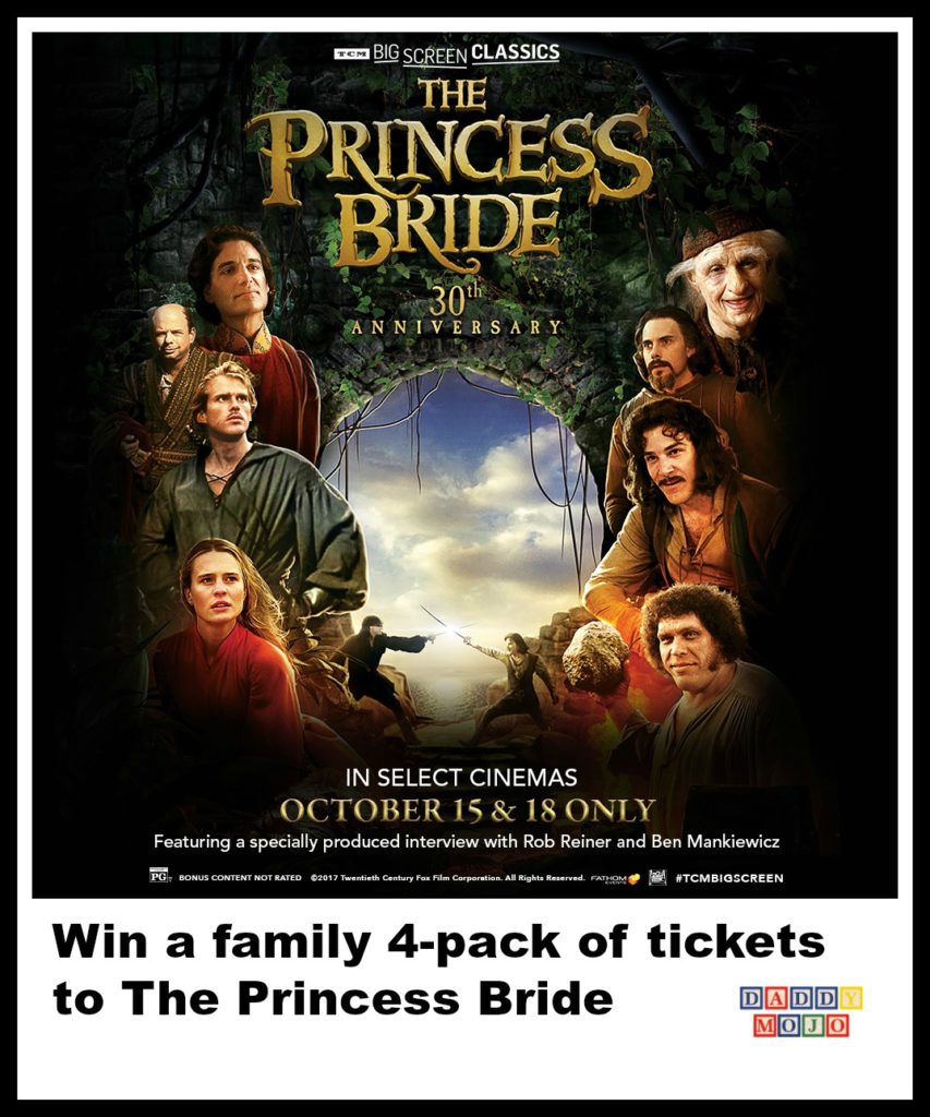 The princess bride, classic movie, fathom events, princess bride, 30th anniversary princess bride