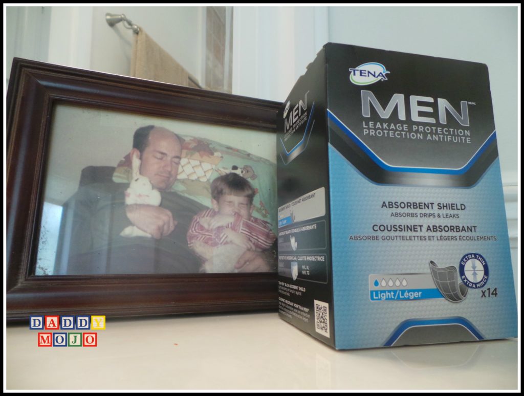 TENA® MEN™ Protective Shield at CVS, helping dads be dad 