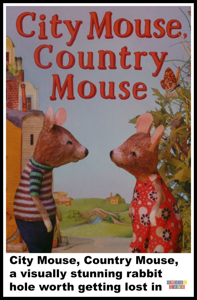 Image from City Mouse, Country Mouse by Maggie Rudy