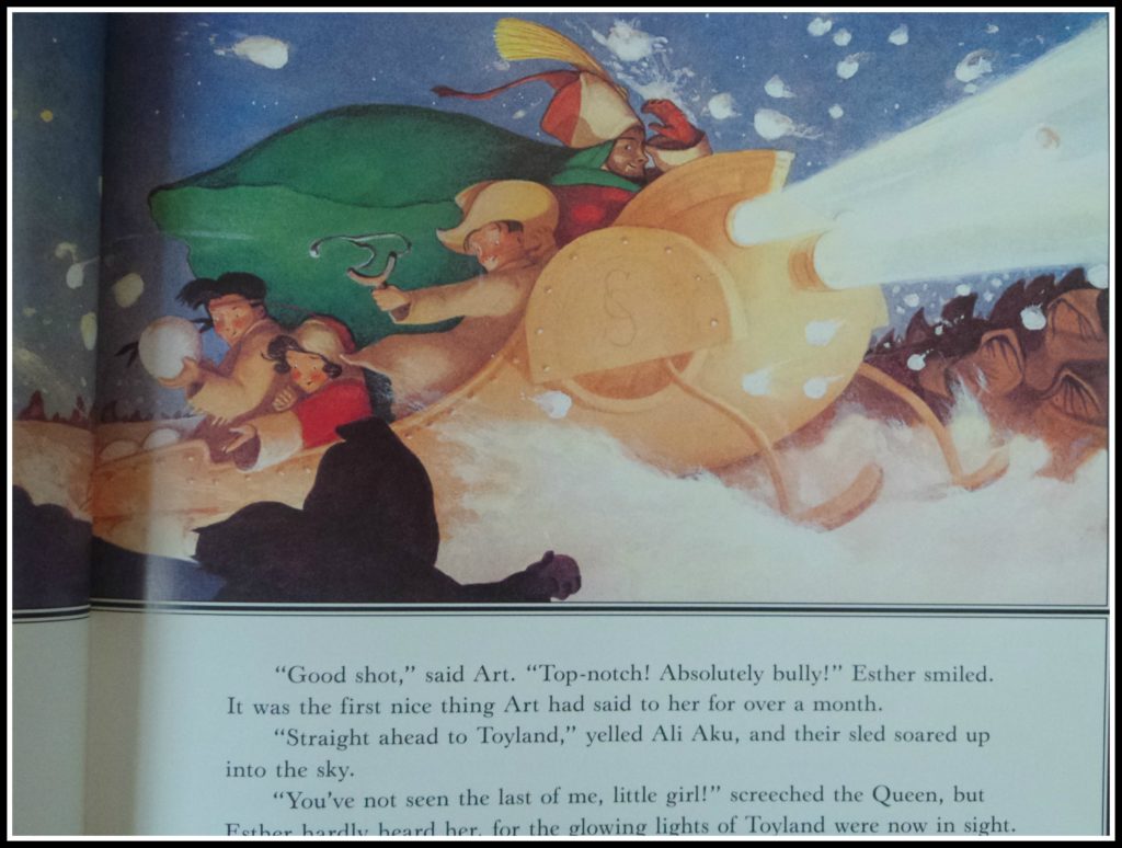 Image from Santa Calls by William Joyce, published by Simon & Schuster