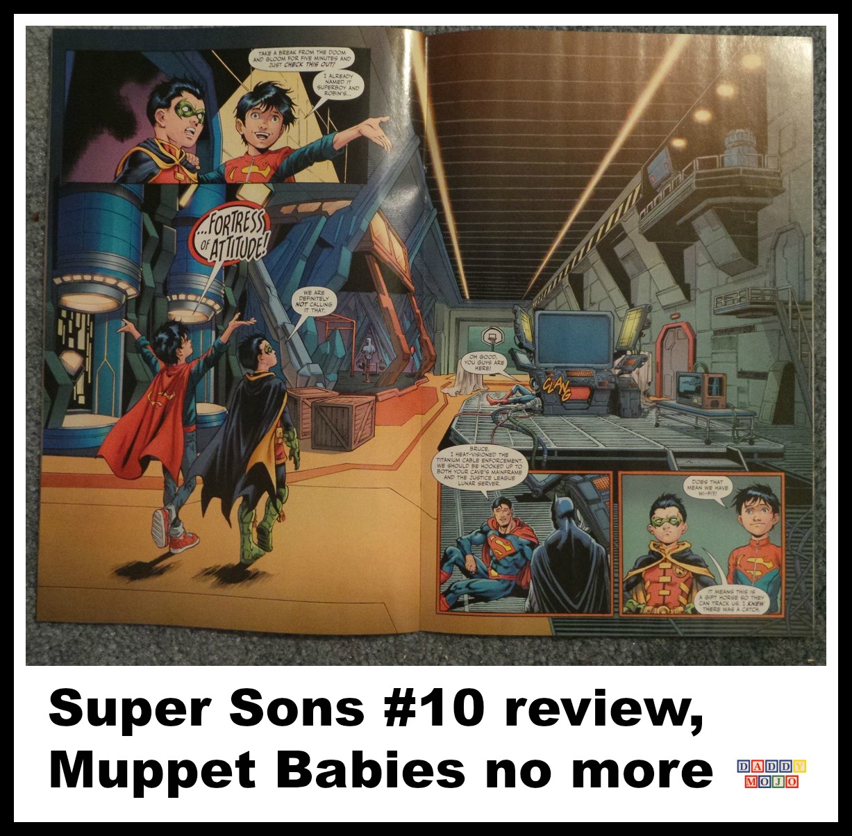 Super Sons #10 review, Muppet Babies no more