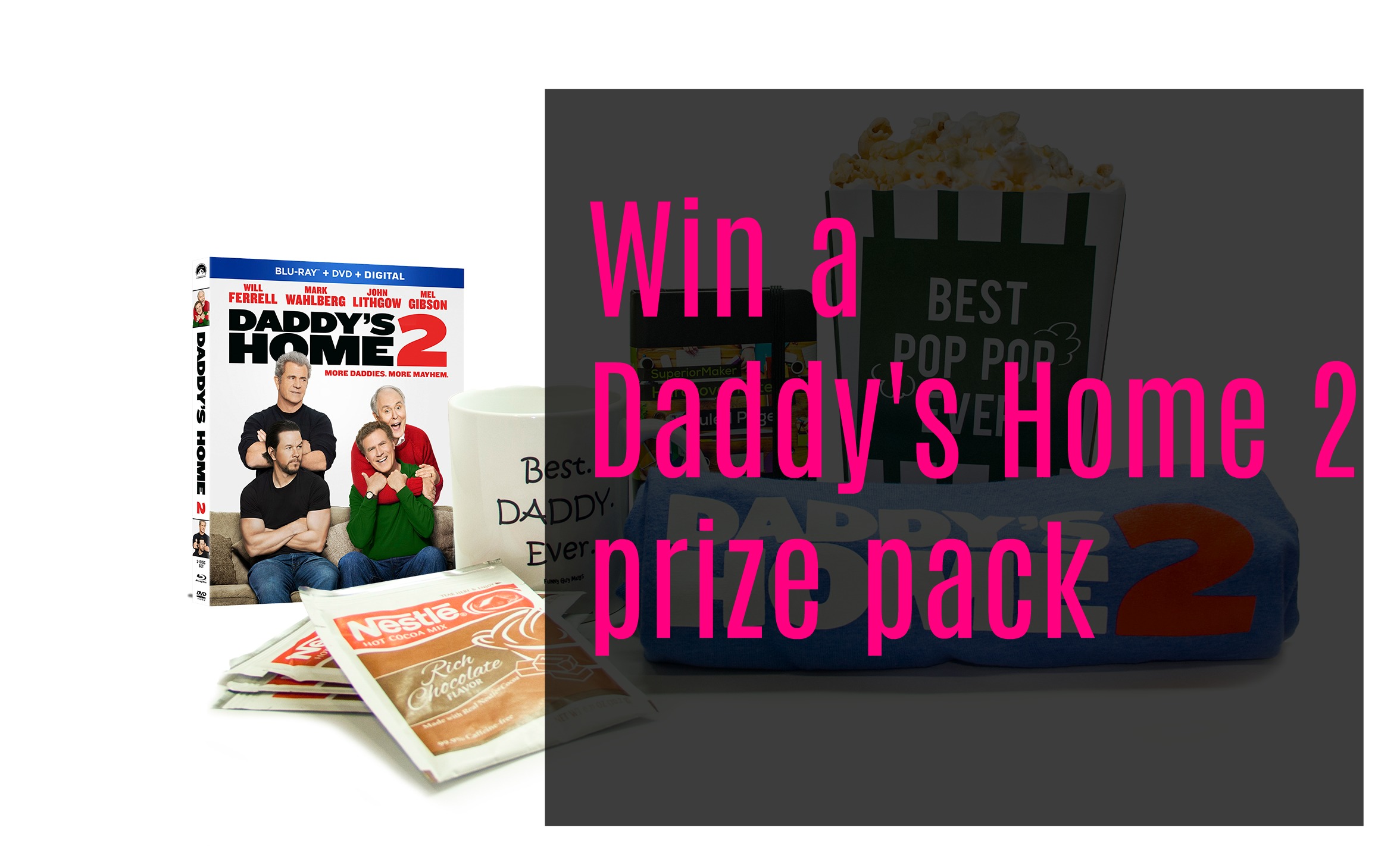 Win a Daddy’s Home 2 prize pack