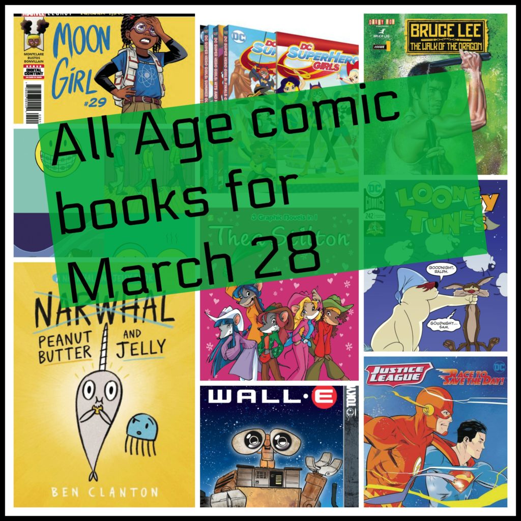 TheLoudHouse, ScoobyDoo, BruceLee, MoonGirlandDevilDinosaur, TheaStilton, StevenUniverse, StarWars, StarTrek, RainaTelgemeieir, RainaTelgemeieirCollection, Goosebumps, Lumberjanes, Archies, ComicBooks, AllAgeComicBooks, AllAgesComics, KidLit, NewComicsThisWeek, NewComicBooksThisWeek,  