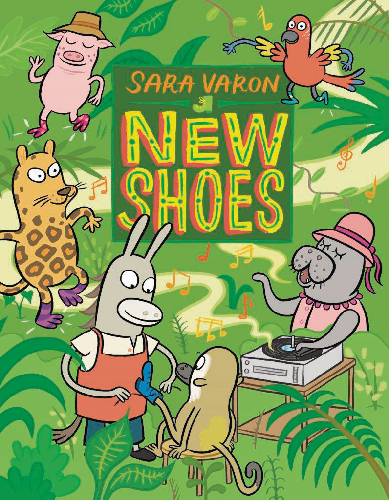 New Shoes, sara varon, all age comics, comic books, graphic novels, Kidlit 