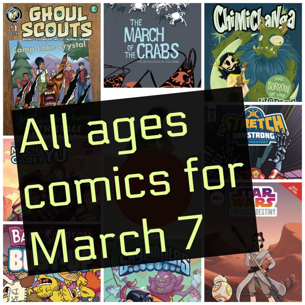 This week in all ages comics, Ghoul Scouts, Star Wars, Bart Simpson, Bodie Troll, Archie, Betty plus other Riverdale peeps. 