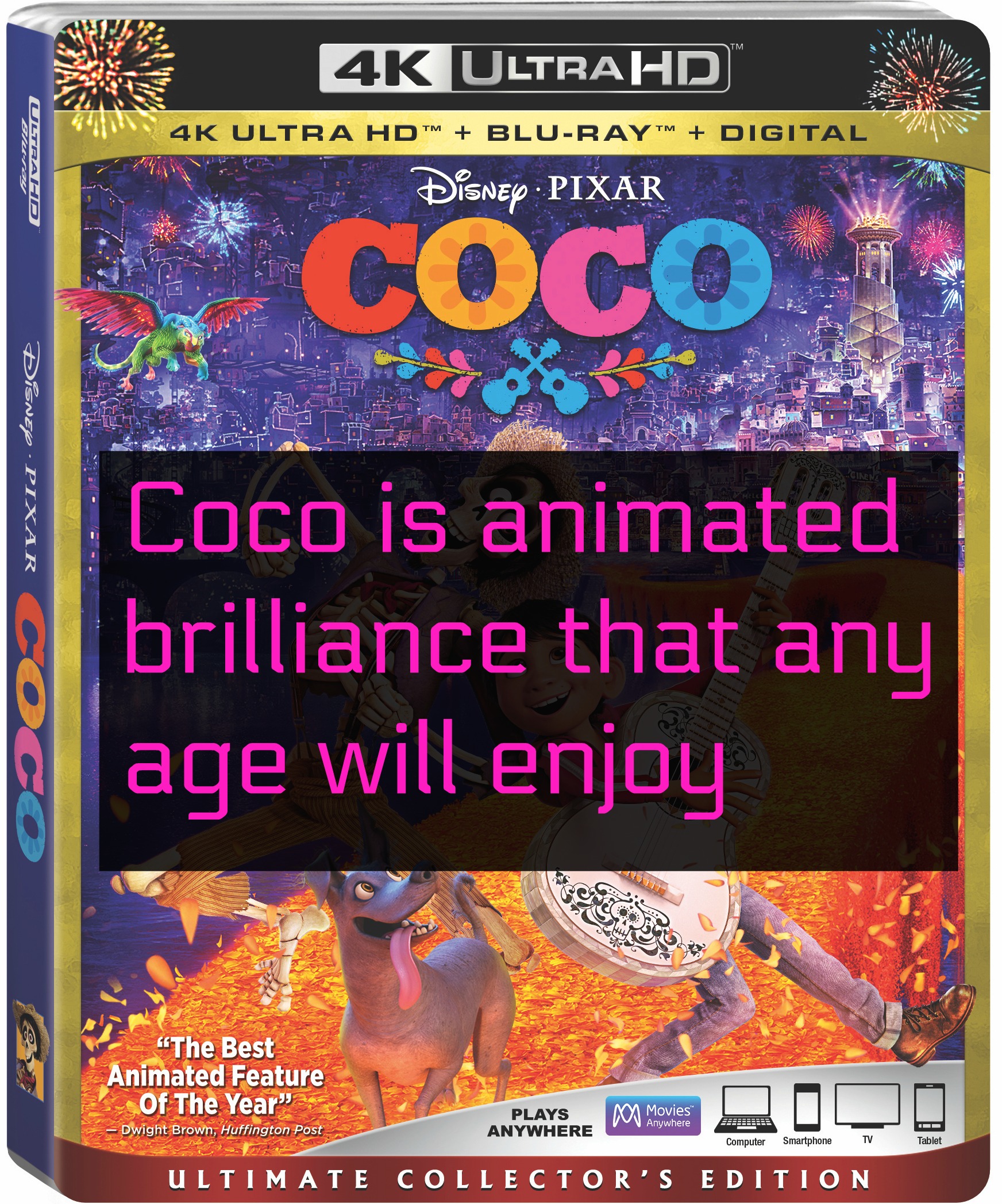 Coco is animated brilliance that any age will enjoy