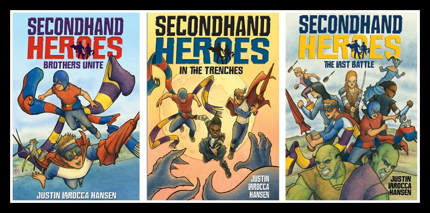 Secondhand heroes, the last battle, secondhand heroes the last battle, justin larocca Hansen, graphic novel