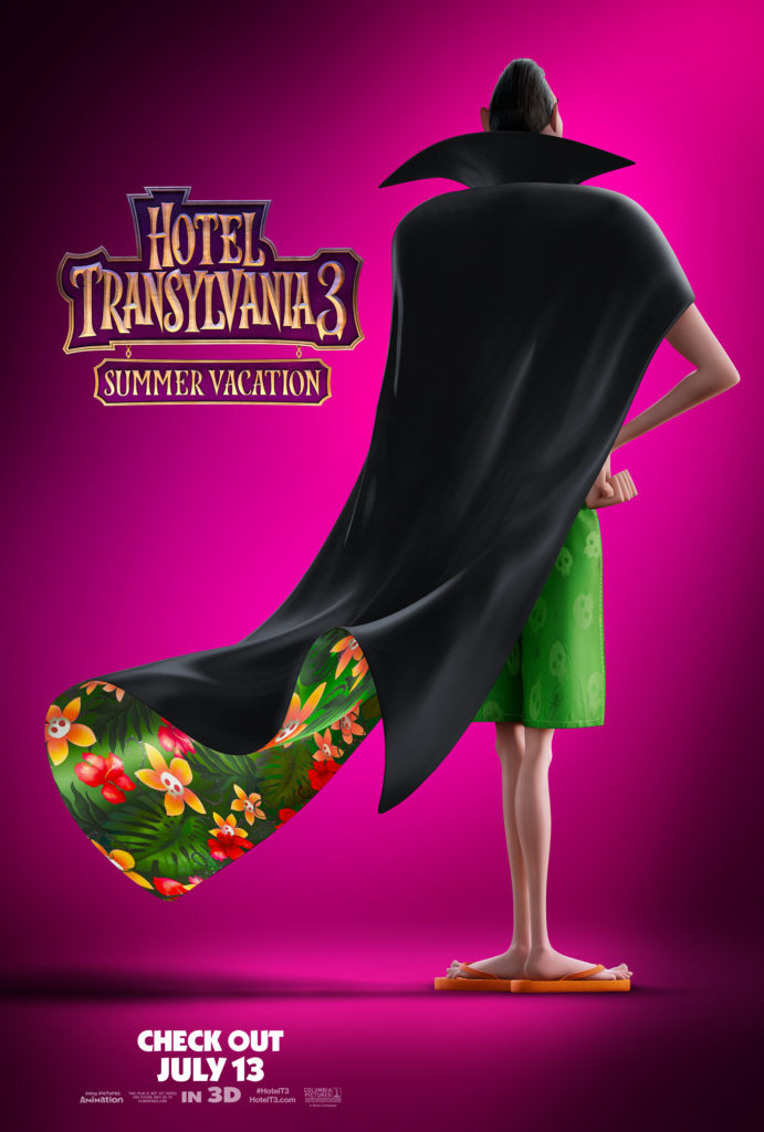 Hotel Transylvania 3, Drac takes the show to the sea	