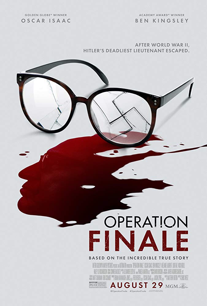 Operation Finale, opening in theaters on Wednesday August 29