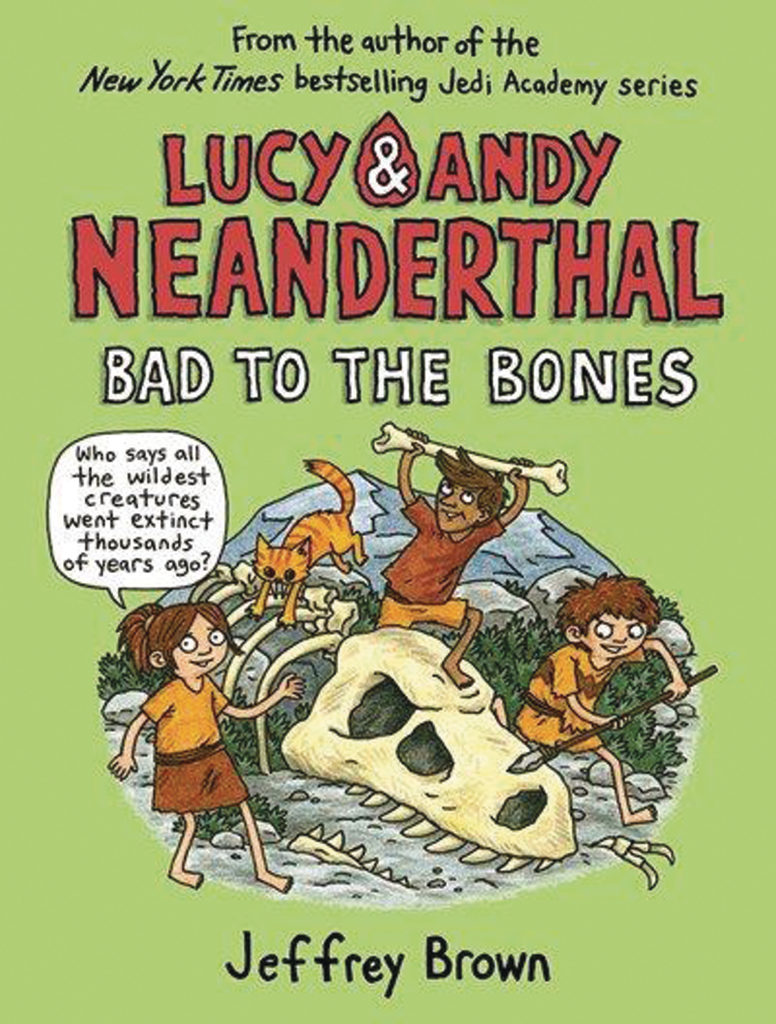 All age comic books for August 29, jeffrey brown, lucy & andy neanderthal 