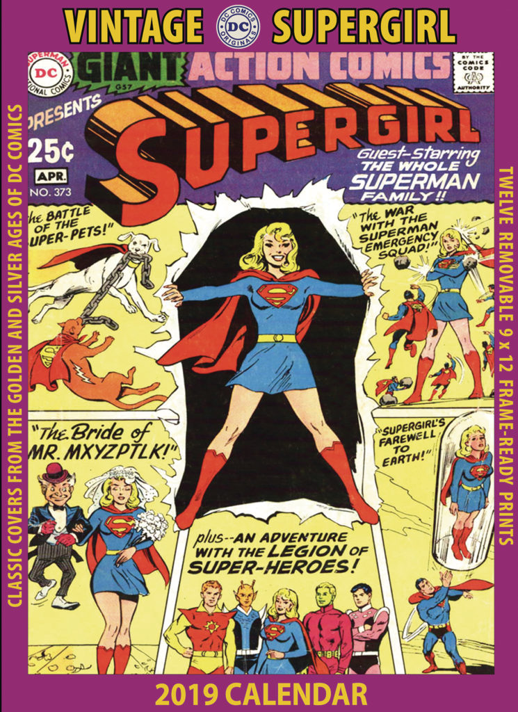 All age comic books for October 10, supergirl 2019 calendary