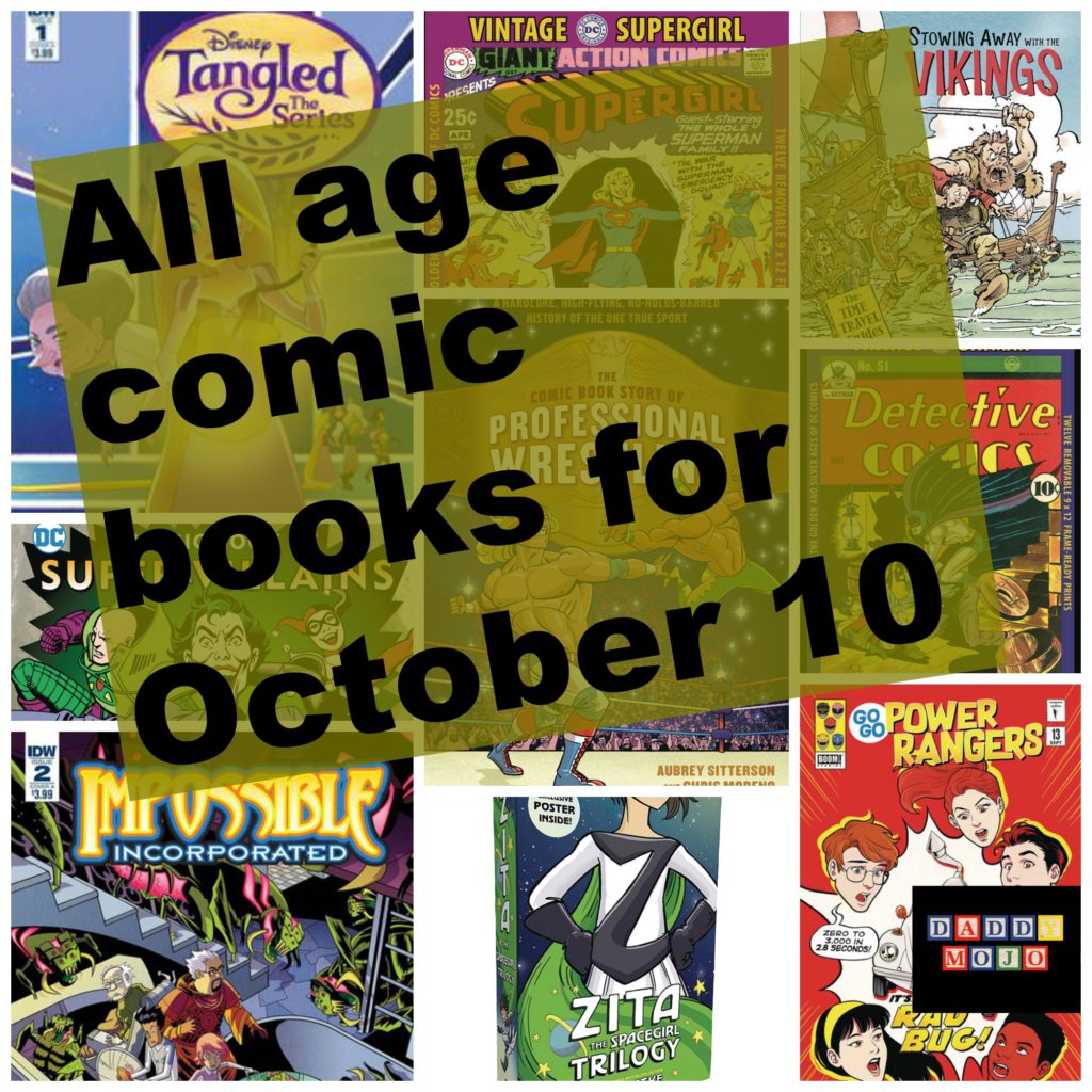 Halloween, mini-comics, all age comic books, Disney Princess, Jasmine, Jasmine’s new Pet, Aladdin, Voltron, Voltron Legendary Defender, comic books, Impossible Incorporated, IDW Publishing, DC big book of villains, true believers, Zita the spacegirl