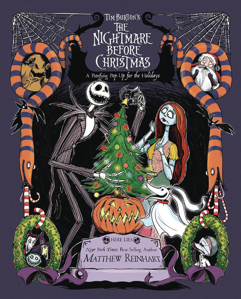 all age comic books for october 17, the nightmare before christmas pop up book 