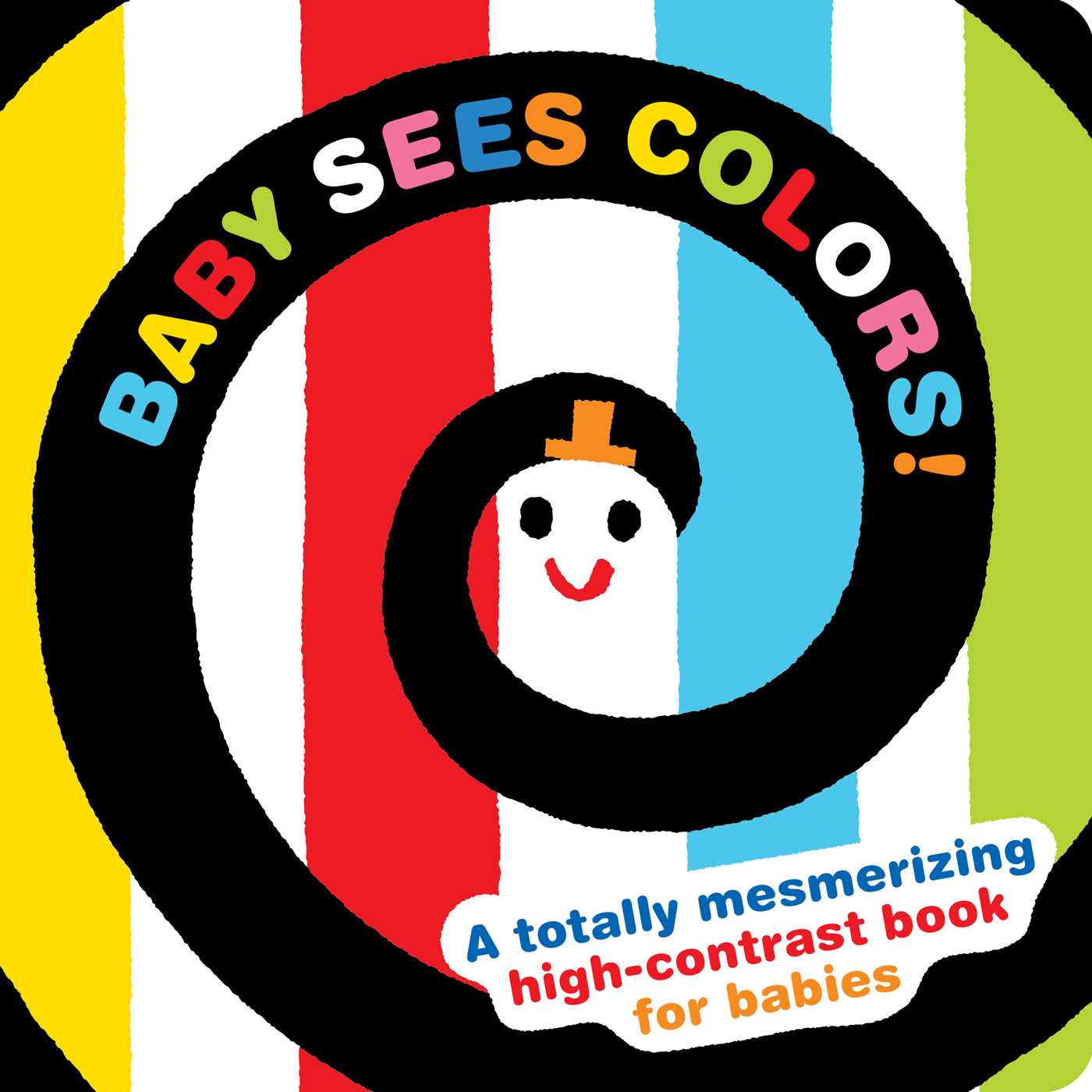 Baby Sees Colors! is a bright, kawaii-culture board book for 0-3