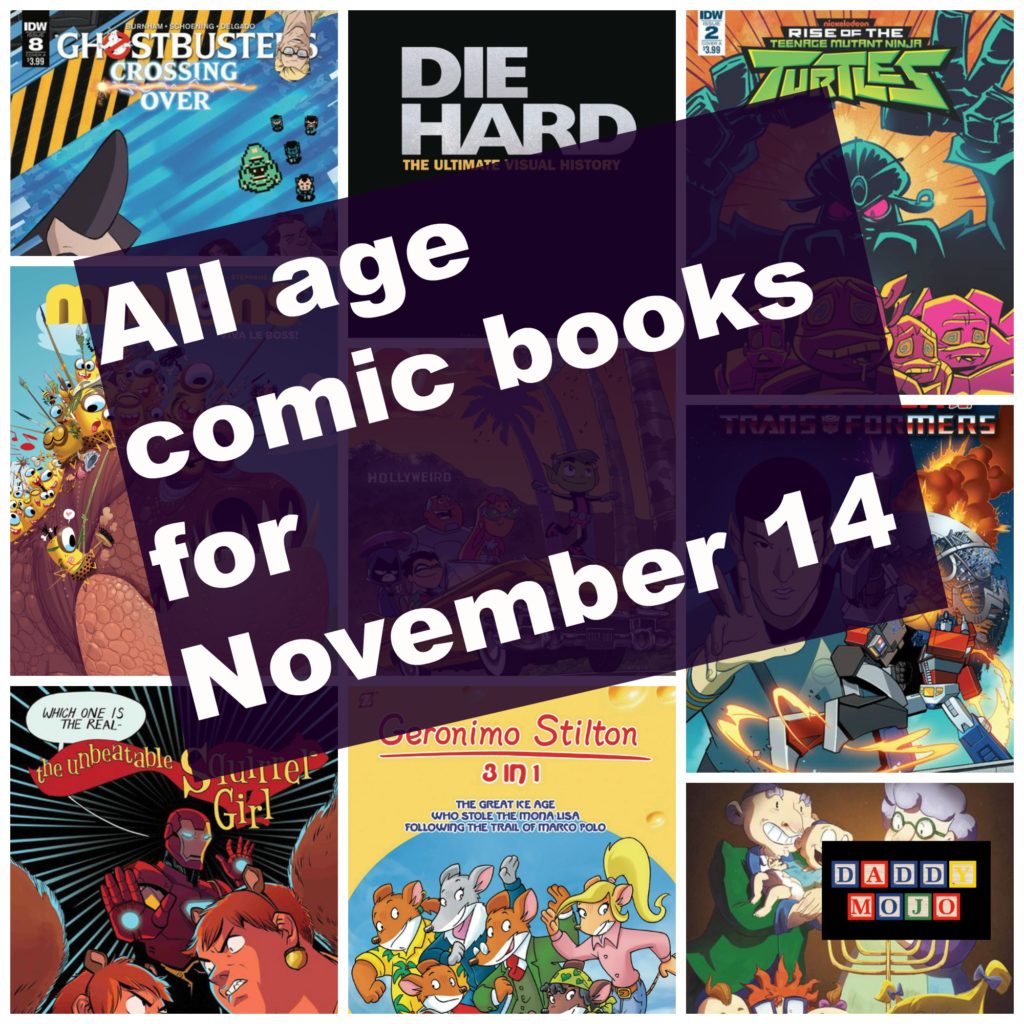 Minions, titan comics, all age comic books, rise of the teenage mutant ninja turtles, TMNT, teen titans go, comic books, 