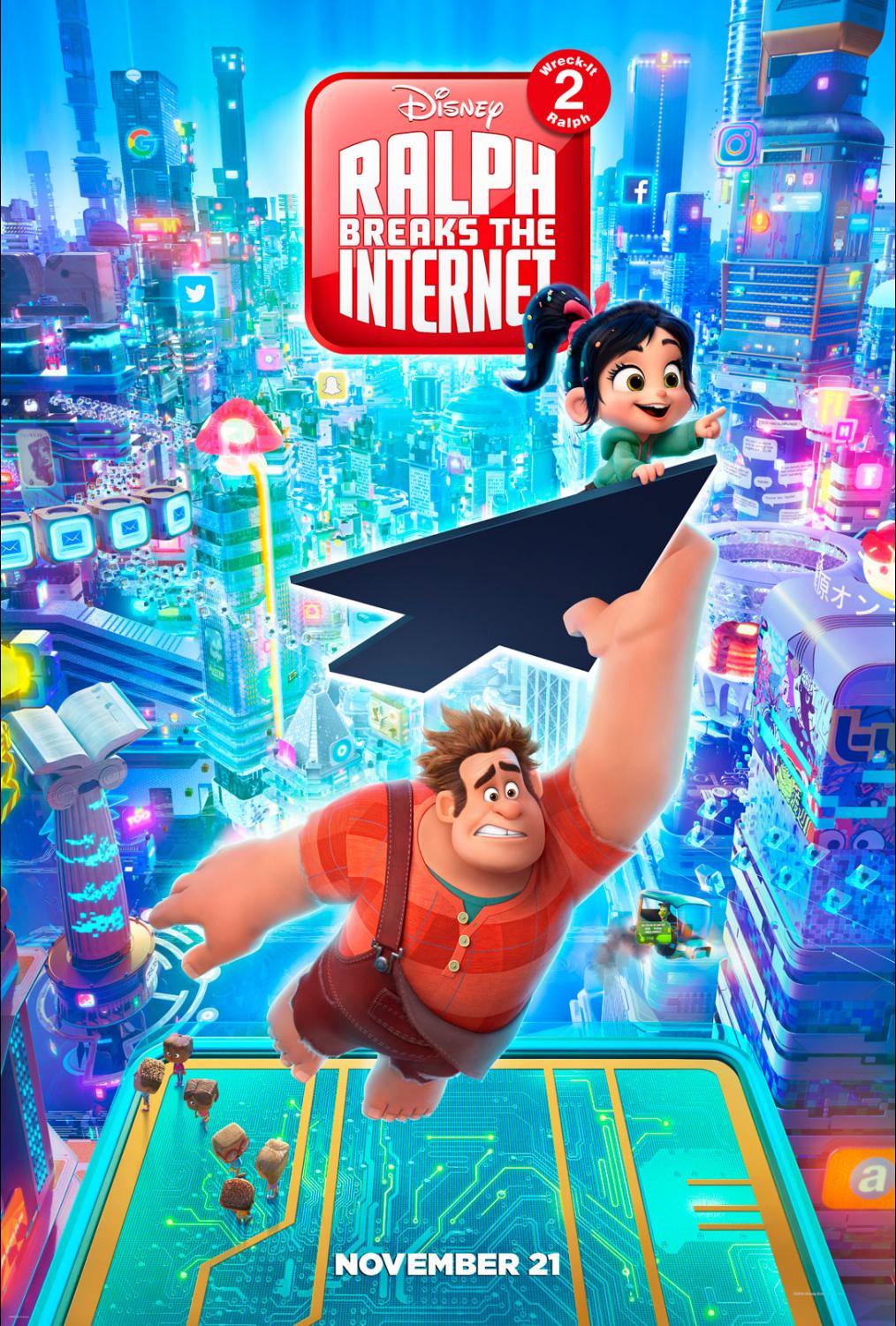 Ralph breaks the internet, wreck it Ralph, sneak preview, Atlanta, Ralph breaks the internet sneak preview, Ralph breaks the internet ticket, Ralph breaks the internet