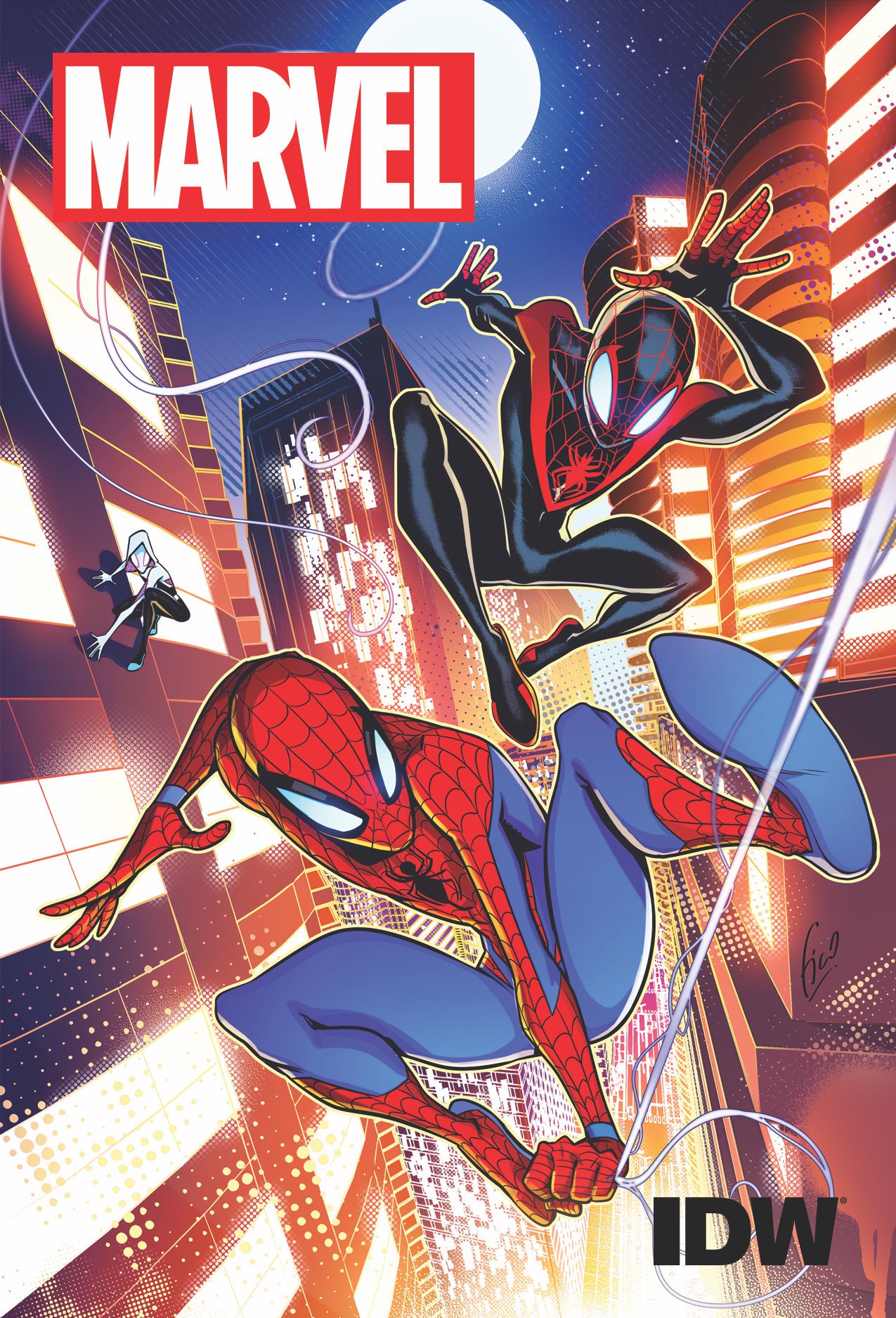 Marvel Action: Spider Man, spider man, spidey, miles morales, gwen stacy, star wars adventures, IDW publishing