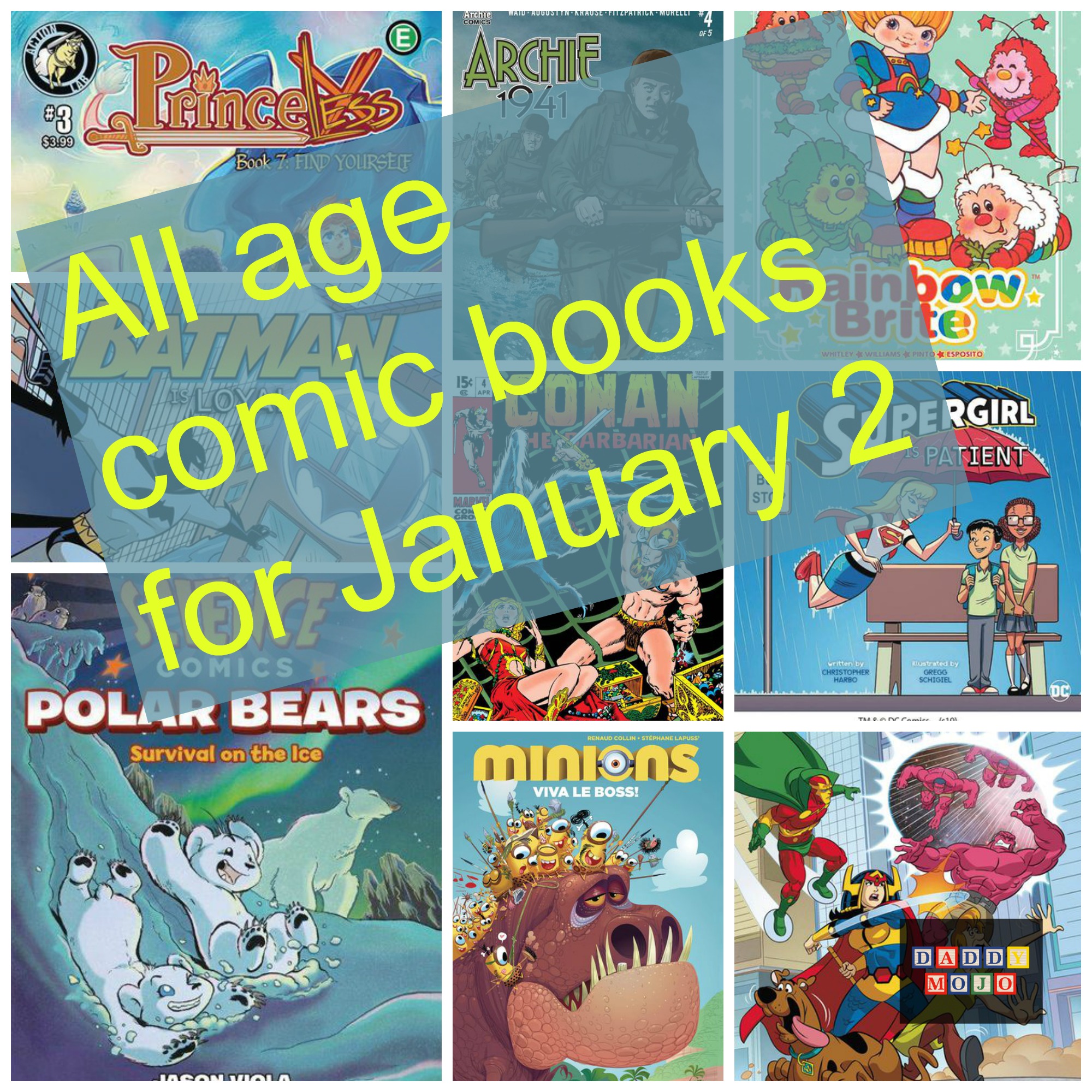 Minions, minions viva le boss, science comics, science comics polar bears, first second, :01 books, Archie comics, all age comics, comic books, graphic novel, graphic novels,