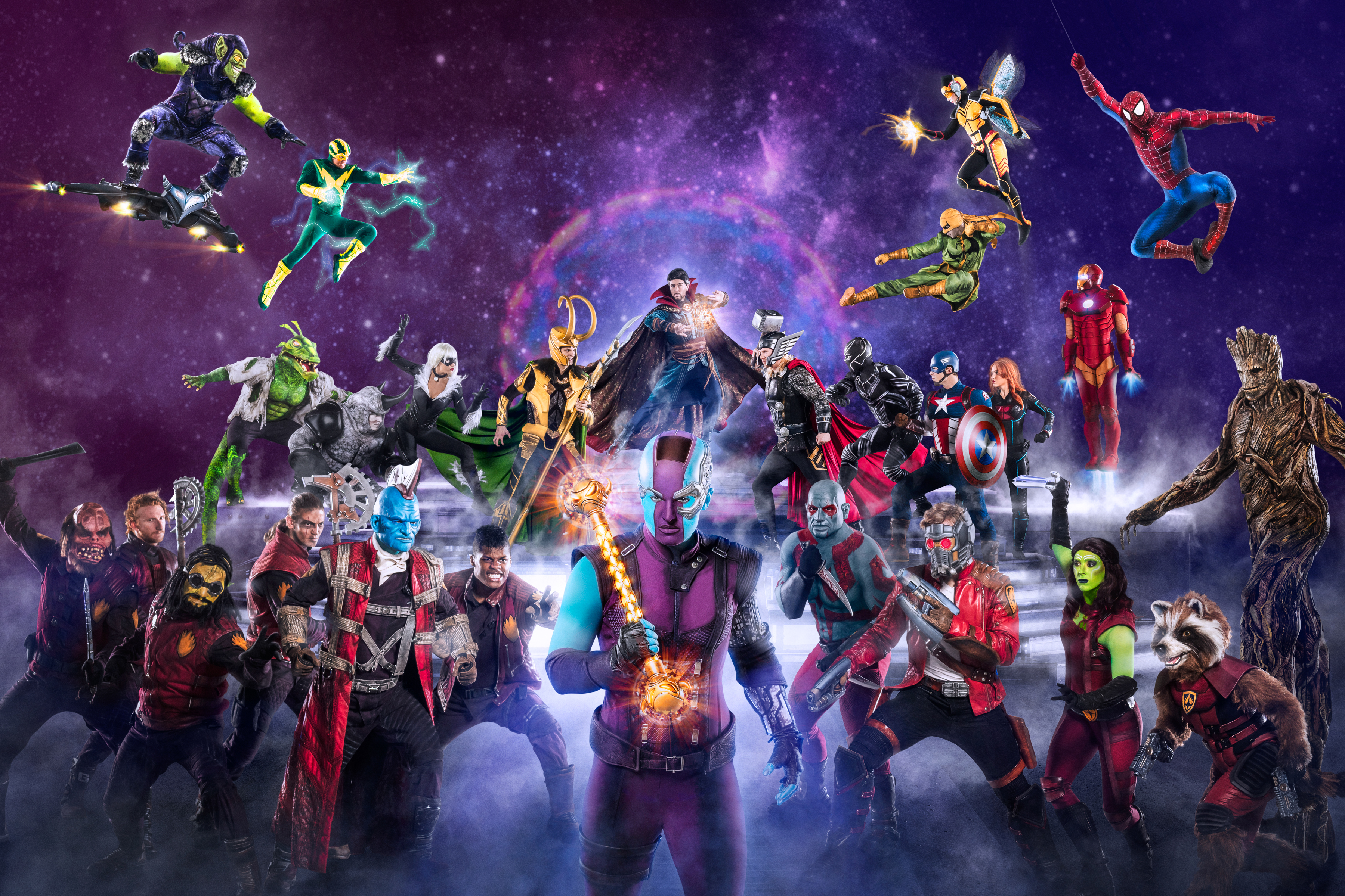 Win a family 4-pack of tickets to Marvel Universe LIVE! at Infinite Energy Arena