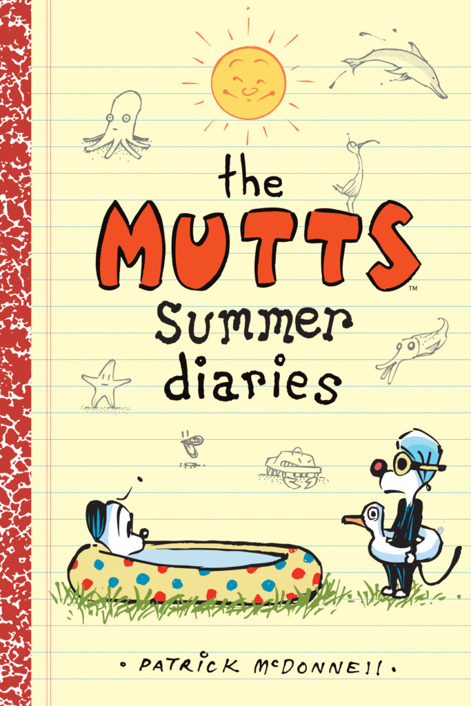 McDonnell, Patrick McDonnell, mutts, the mutts summer diaries, comic strip, classic, peanuts, mooch, earl, animals