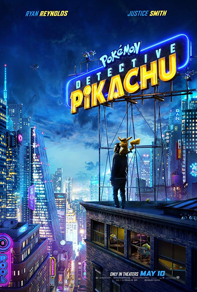 Pokemon Detective Pikachu, go it’s great entertainment