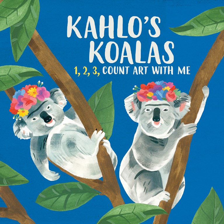 Kahlo’s Koalas, 1, 2, 3 Count Art with Me stand and the intersection of art and counting board book for those crawlers through pre-K to gnaw upon.