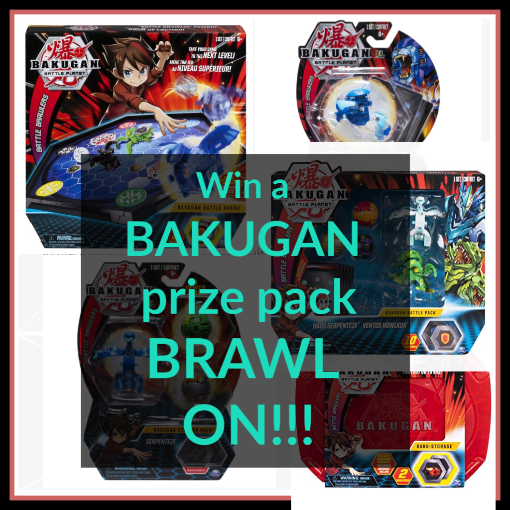 Win a BAKUGAN prize pack