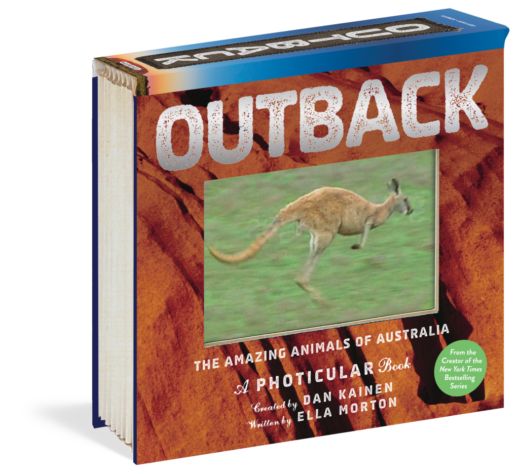 Outback, a Photicular book continues the hybrid genius of moving photographs and text that makes young readers want to go deep.