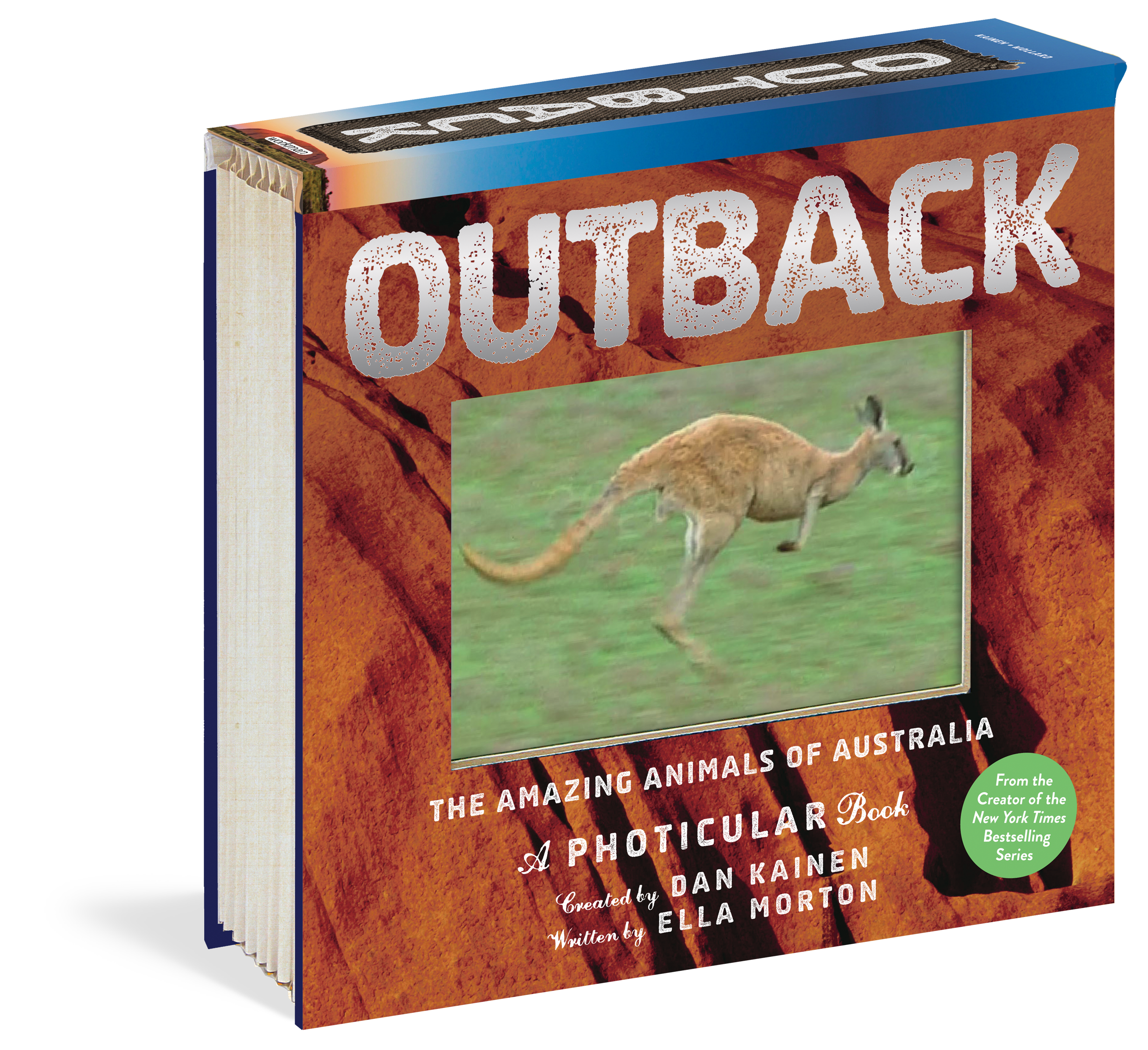 Outback, A Photicular Book, jumps and educates in this moving series