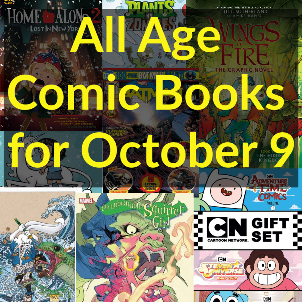 All Age Comic Books for October 9