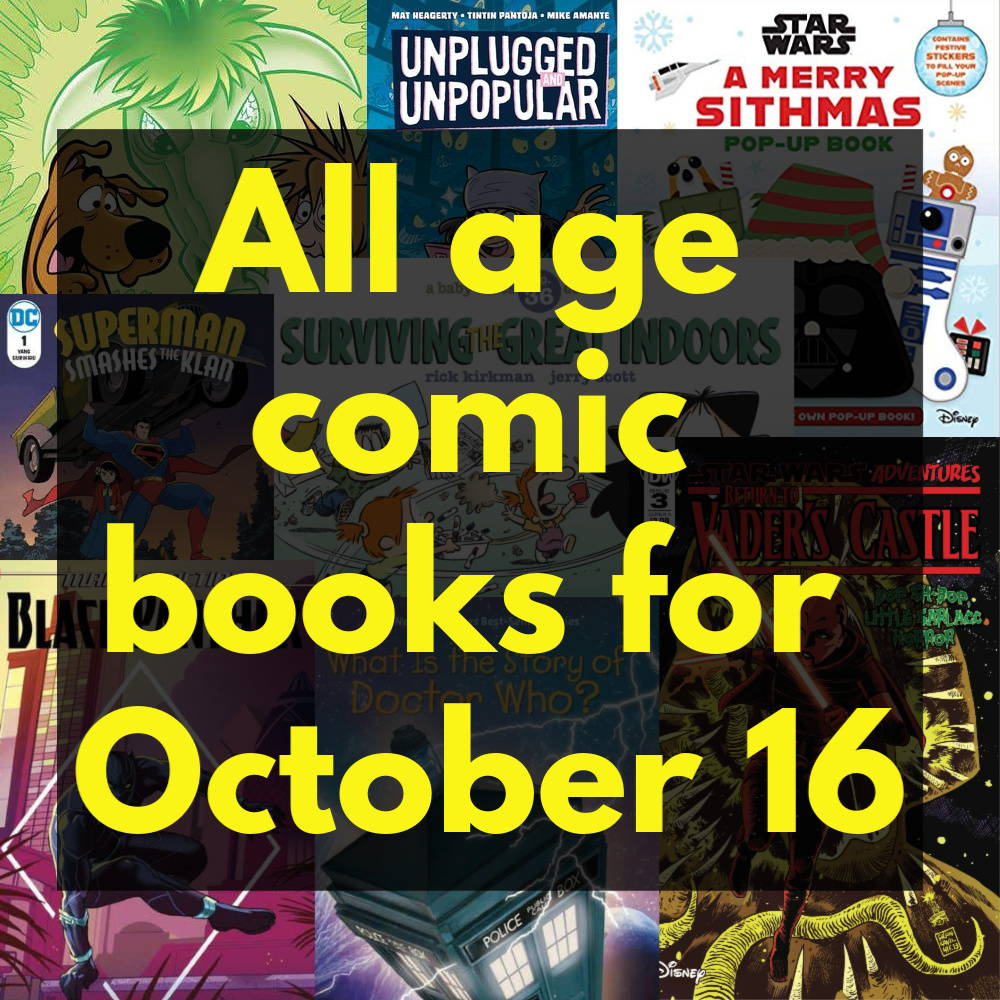 All age comic books for October 16