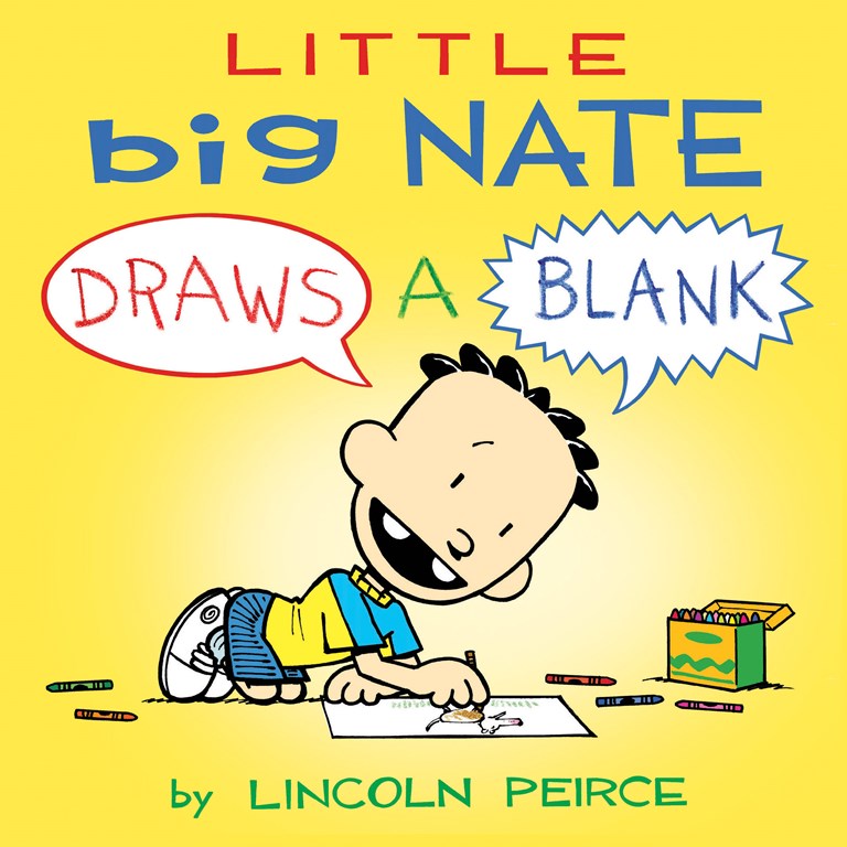 Little big Nate Draws A Blank, board book Big Nate for 0-4