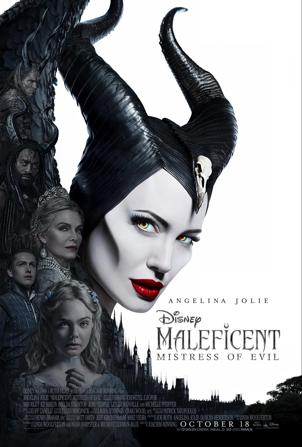 Maleficent: Mistress of Evil, an empty movie protected by Kevlar