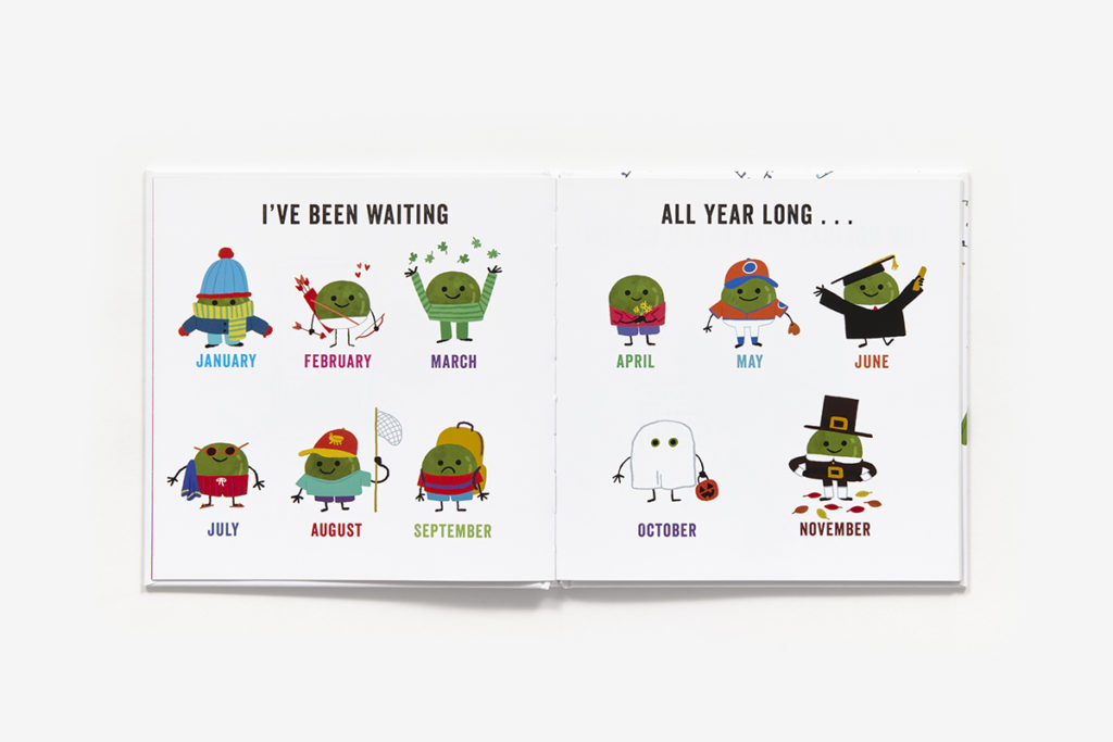 Vegetables in Holiday Underwear bring the seasonal joy from Jared Chapman in this great series for kids 3 through 7. 