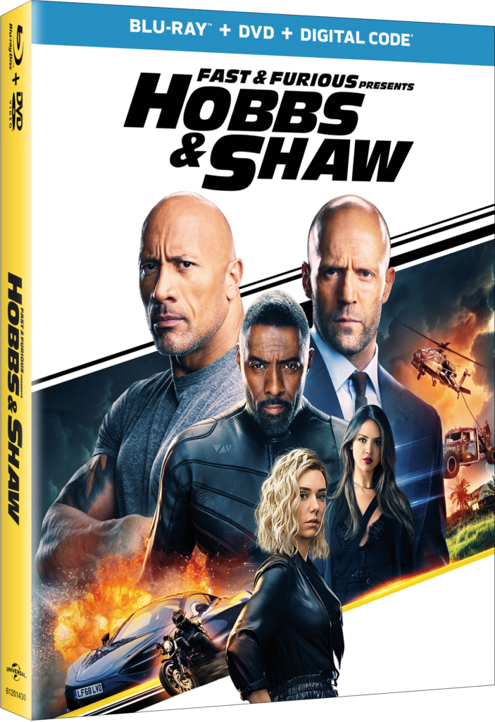 Win a DVD Combo Pack of Fast & Furious Presents: Hobbs & Shaw. It’s rated PG-13 and travels the globe with swagger and action. 