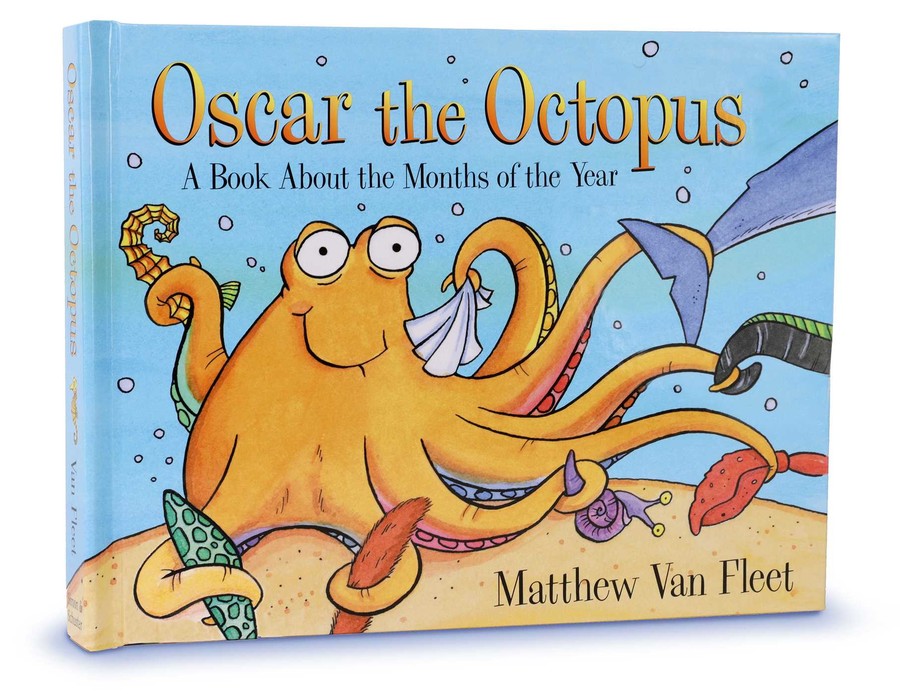 Oscar the Octopus, a learn the month book for ages 2-5