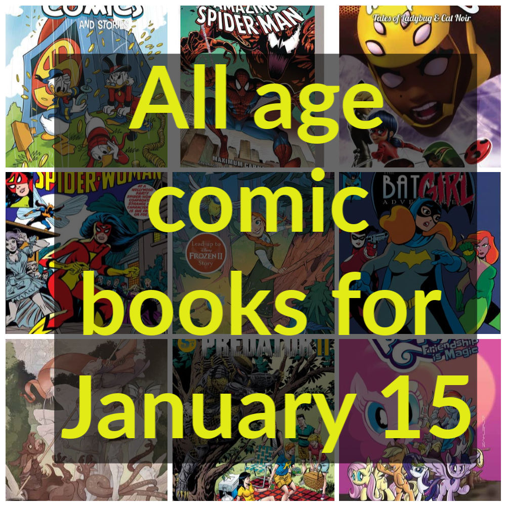 All age comic books for January 15