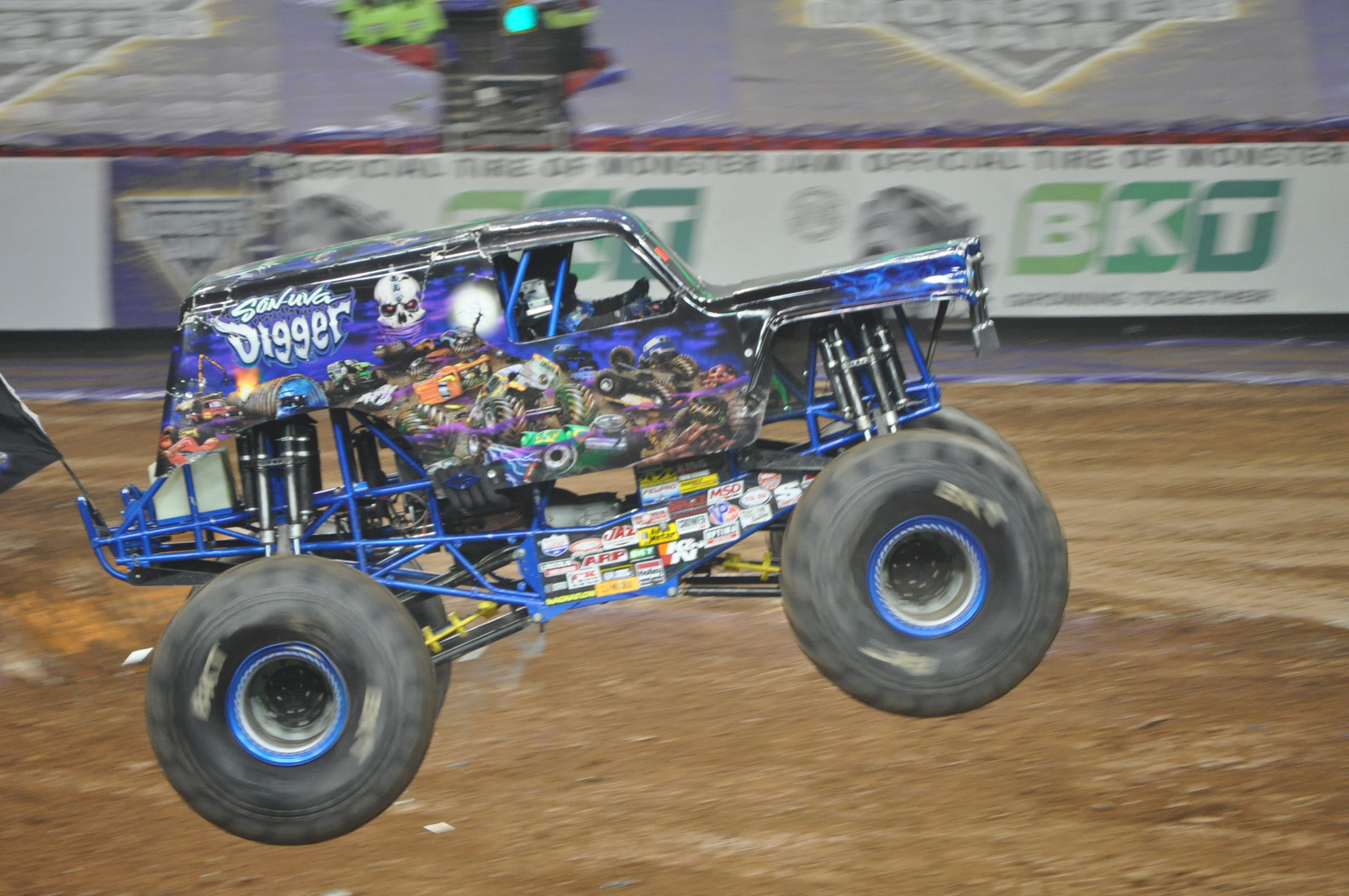 Win a family 4-pack of tickets to Monster Jam on February 22 in Atlanta