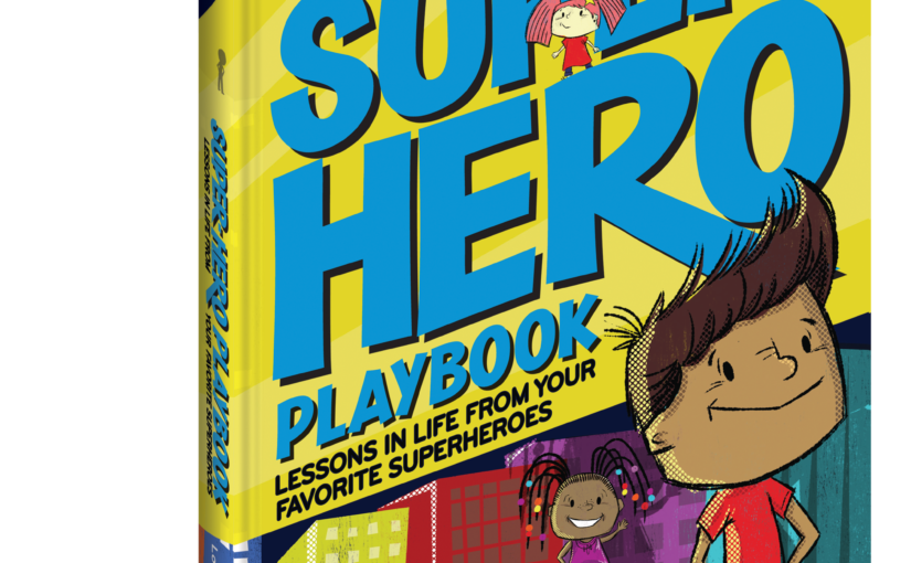 Superhero Playbook presents bite-sized chapters Marvel or MCU characters that kids know, but focuses on the traits and actions that make them good people.