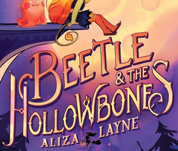 Beetle & The Hollowbones, a fun mildly gothy, LGBTQ graphic novel